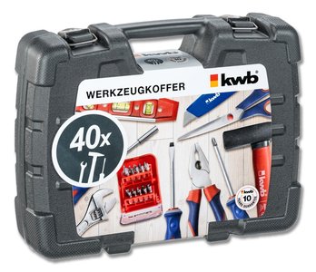 OP=OP!!  Gereedschapskoffer KWB 40 delig